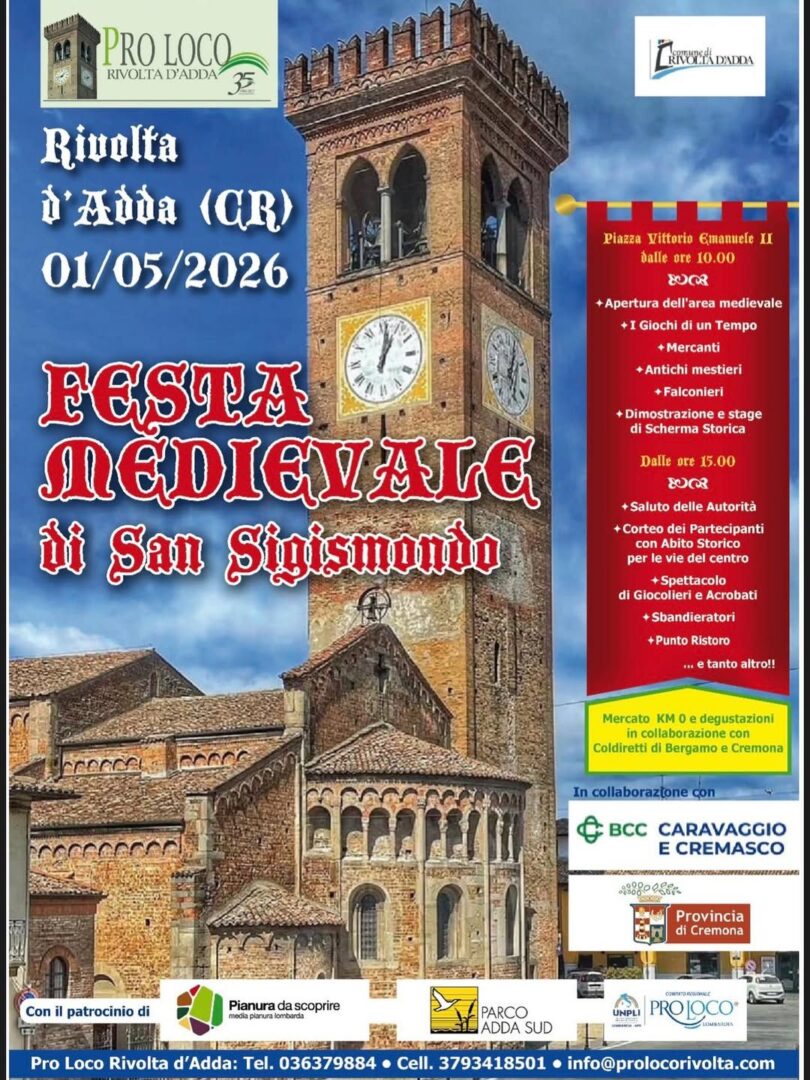 Locandina Festa Medievale di San Sigismondo