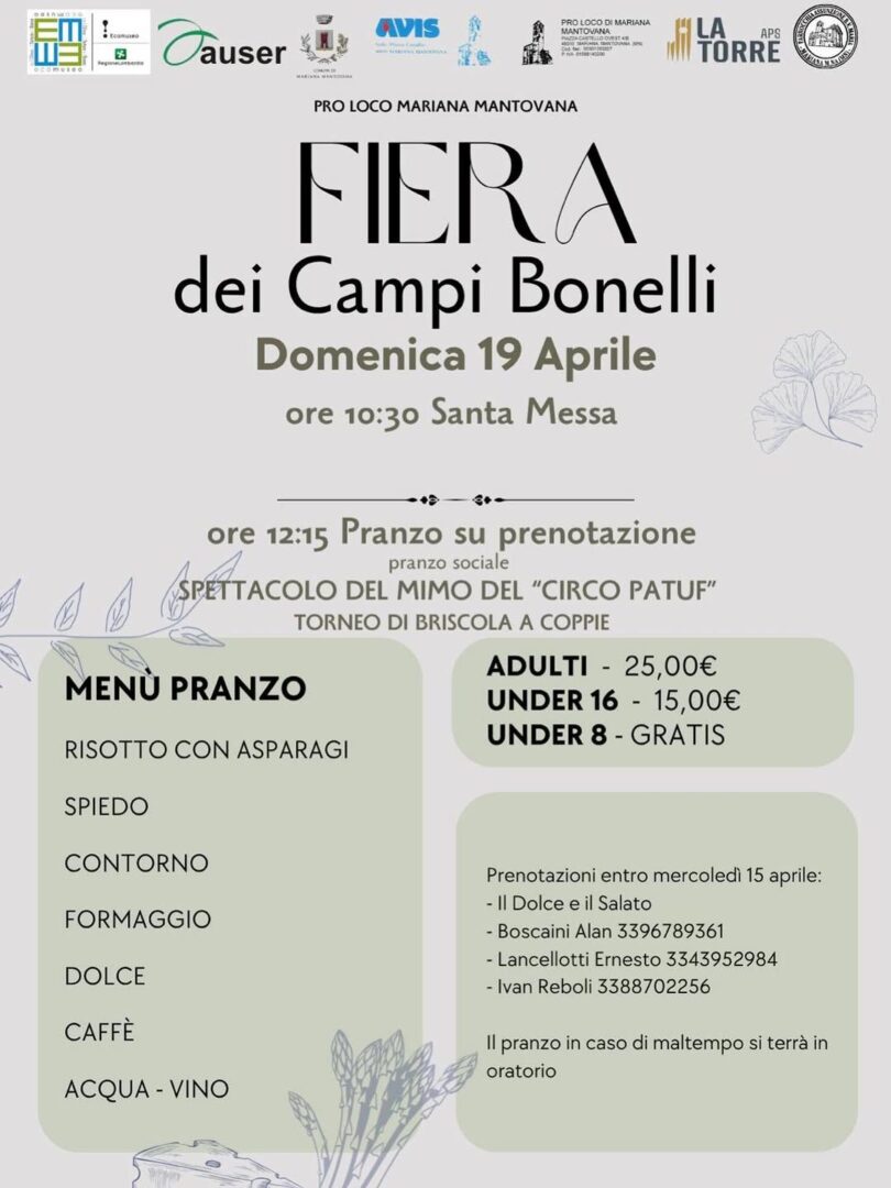Locandina Fiera dei Campi Bonelli