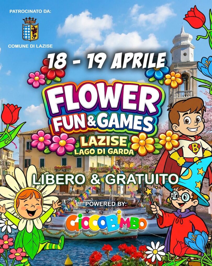 Locandina Flower Fun & Games a Lazise