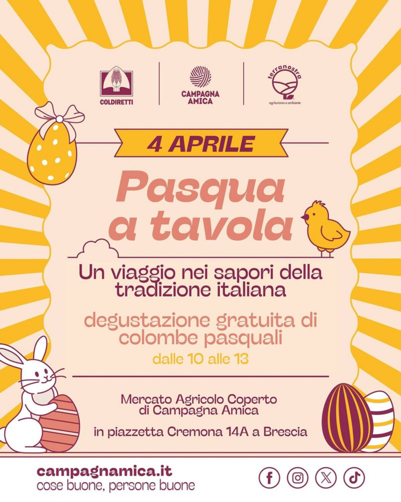 Locandina Pasqua a tavola