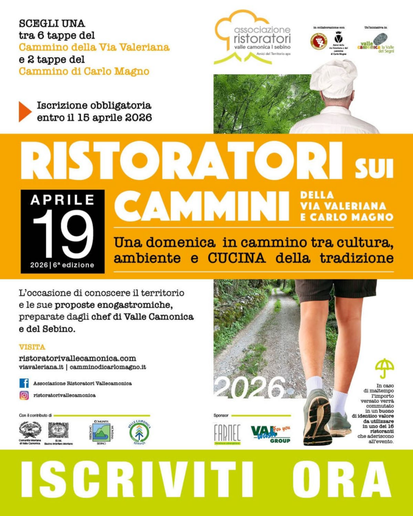 Locandina Ristoratori sui cammini