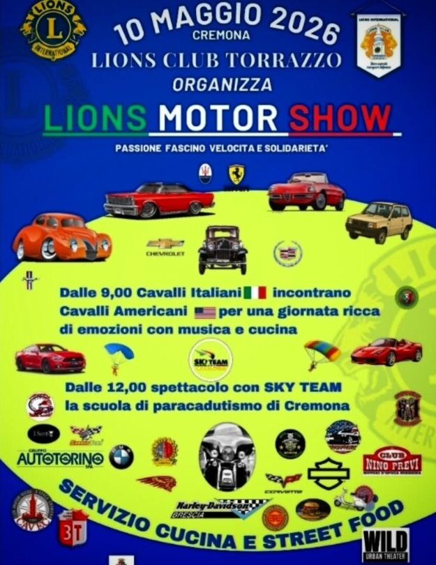 Locandina Lions Motor Show