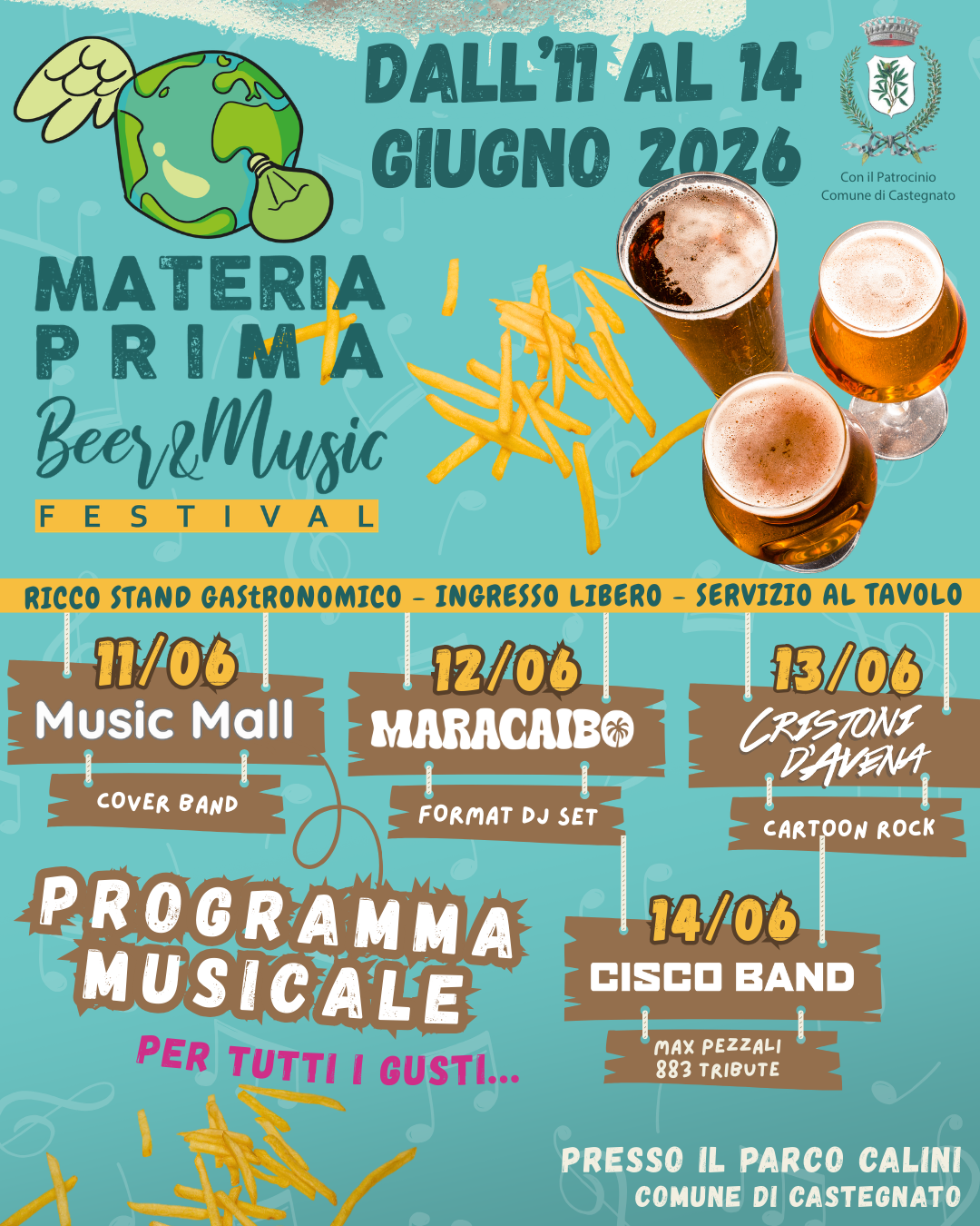 Locandina Materia prima - beer and music festival