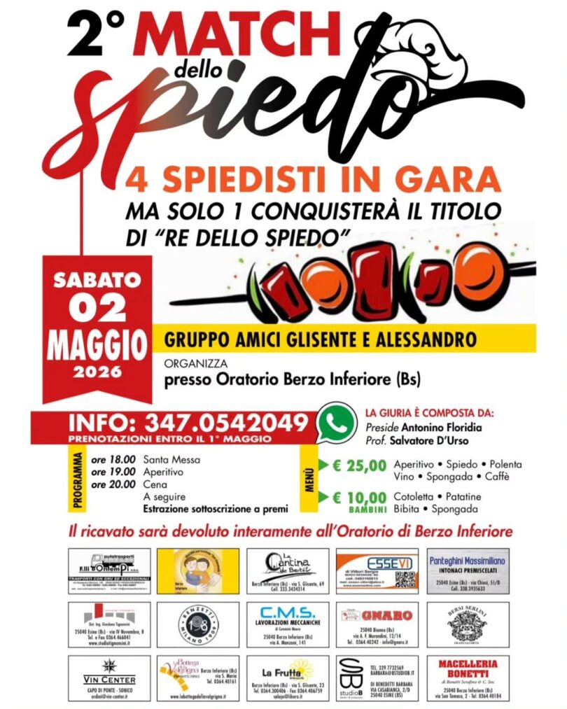 Locandina Match dello Spiedo