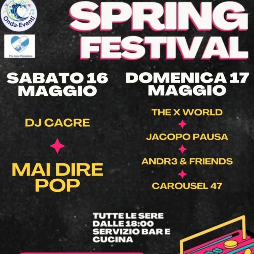 Locandina Pompiano Spring Festival
