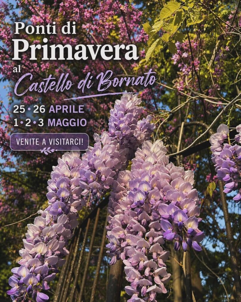 Locandina Ponti di Primavera al Castello di Bornato