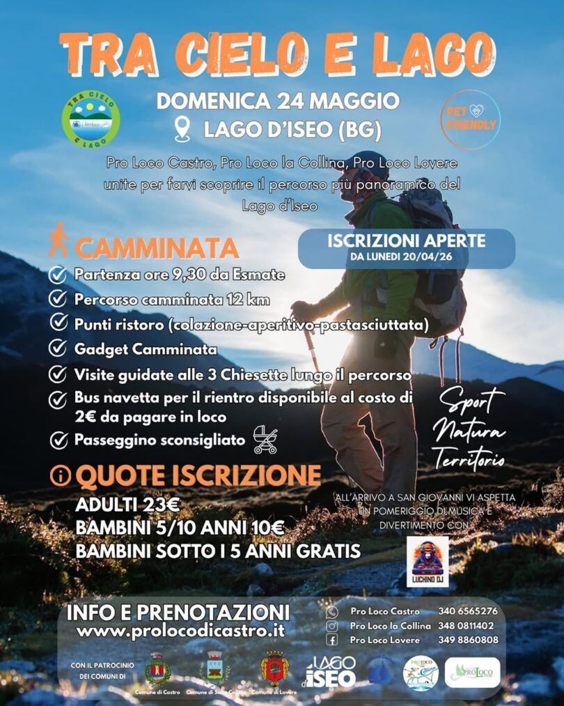 Locandina Tra Cielo e Lago