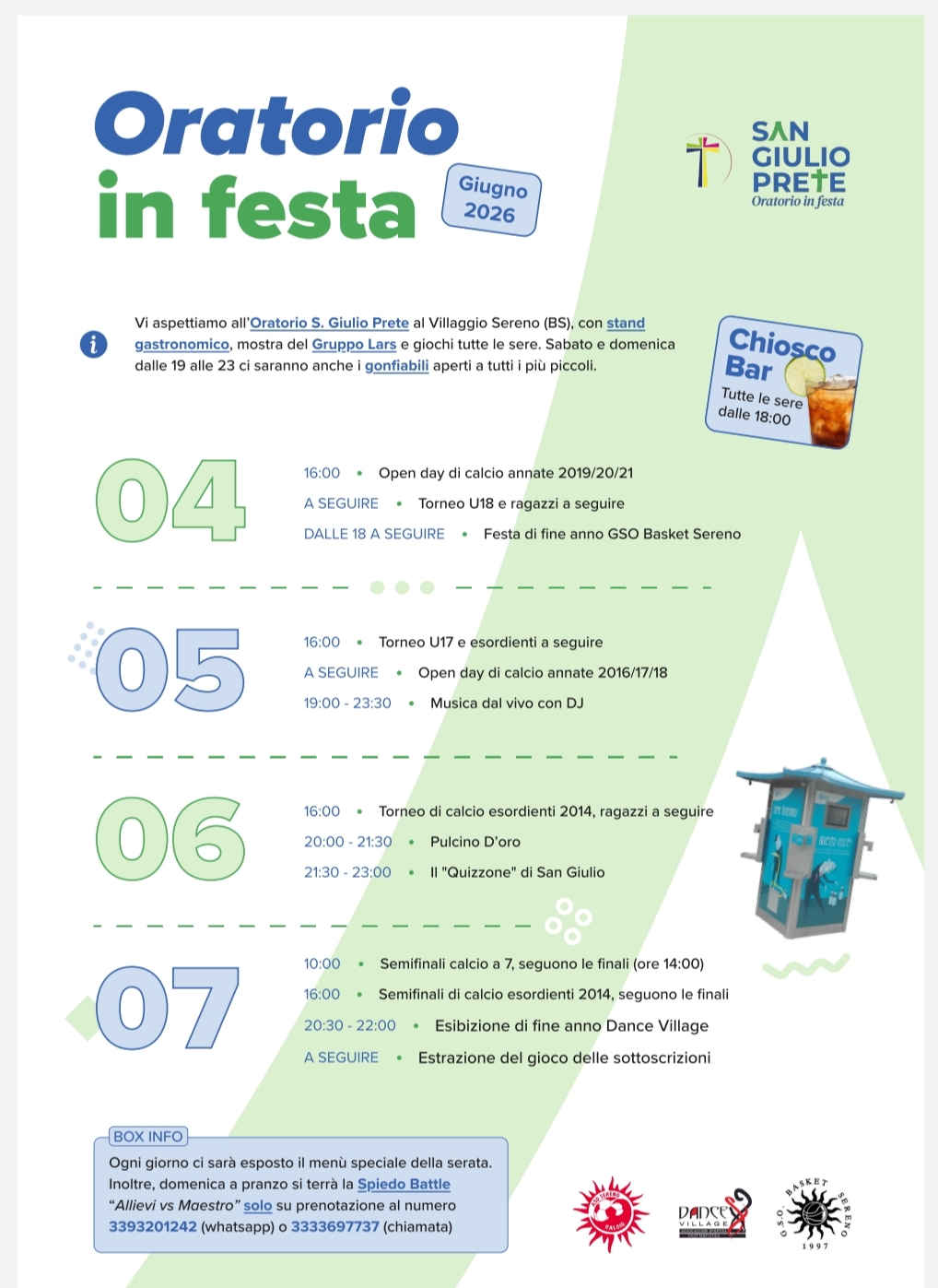 Locandina San giulio in festa