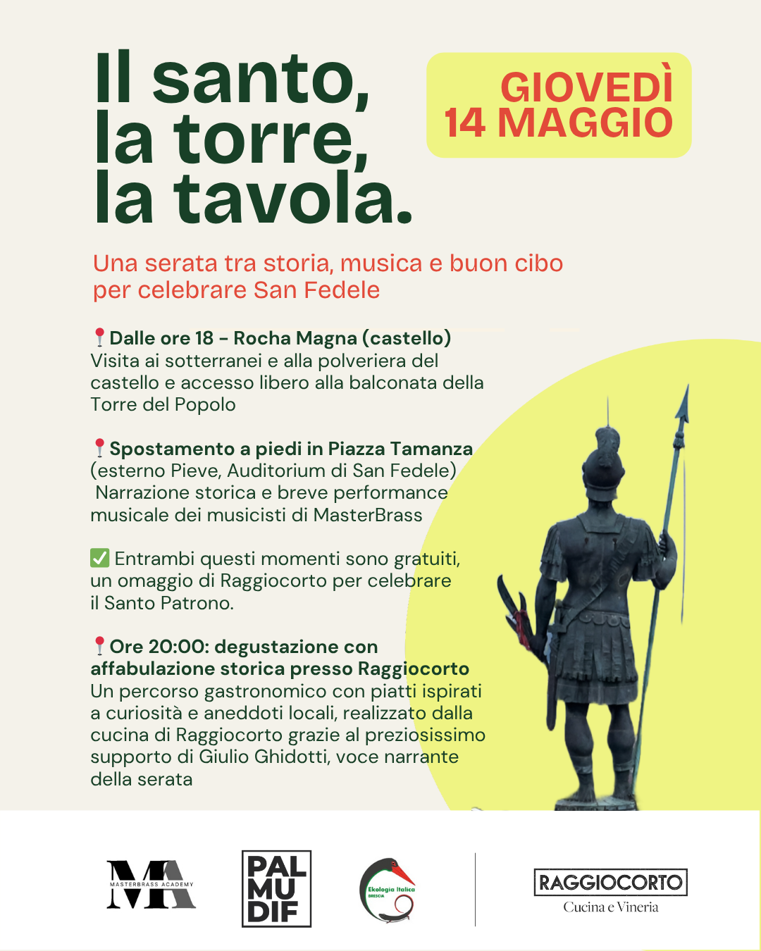 Locandina Il santo, la torre, la tavola