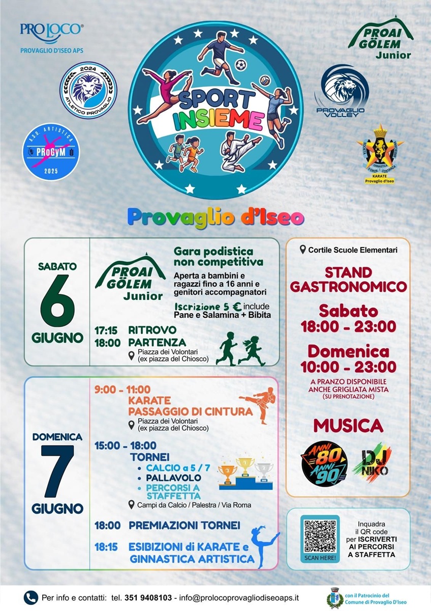 Locandina Sport insieme