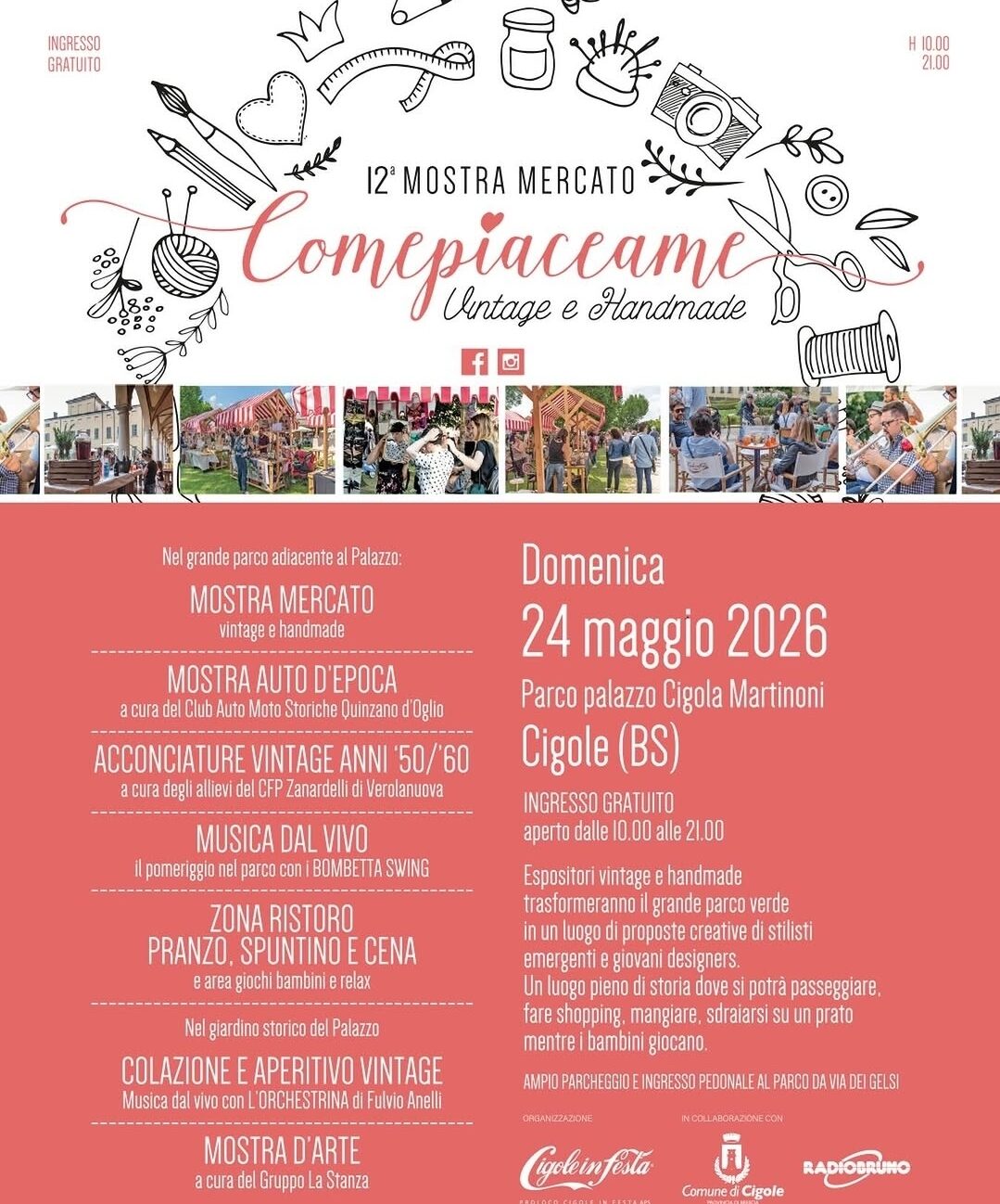 Locandina Comepiaceame a Cigole