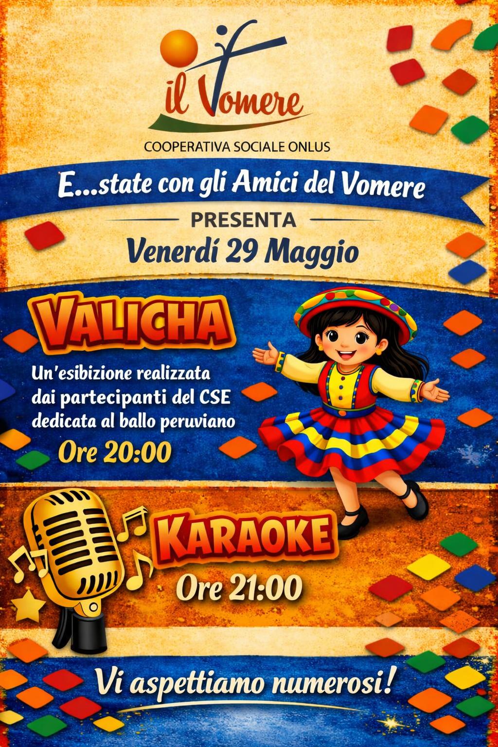 Locandina E...state con gli amici del vomere