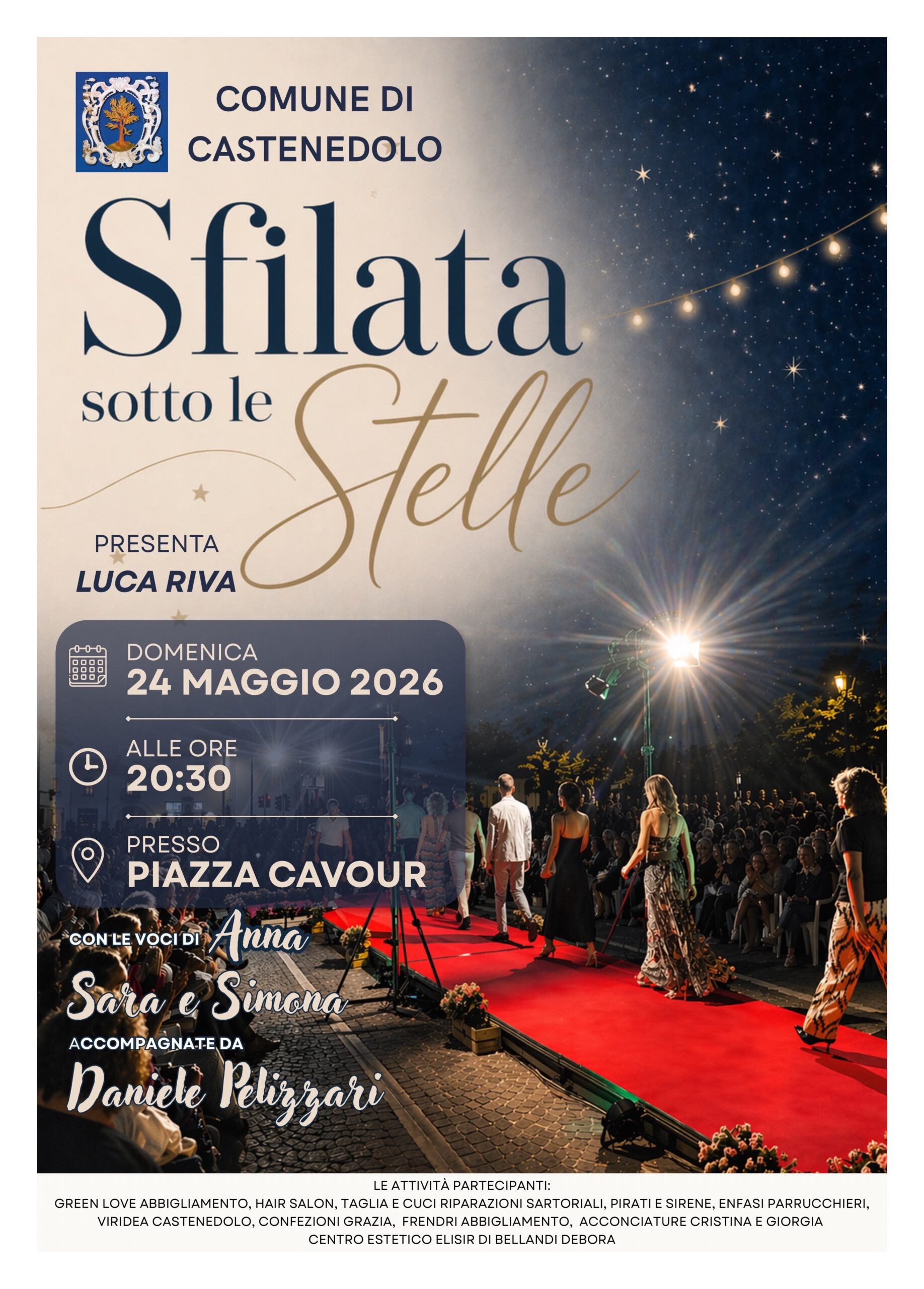 Locandina Sfilata sotto le stelle
