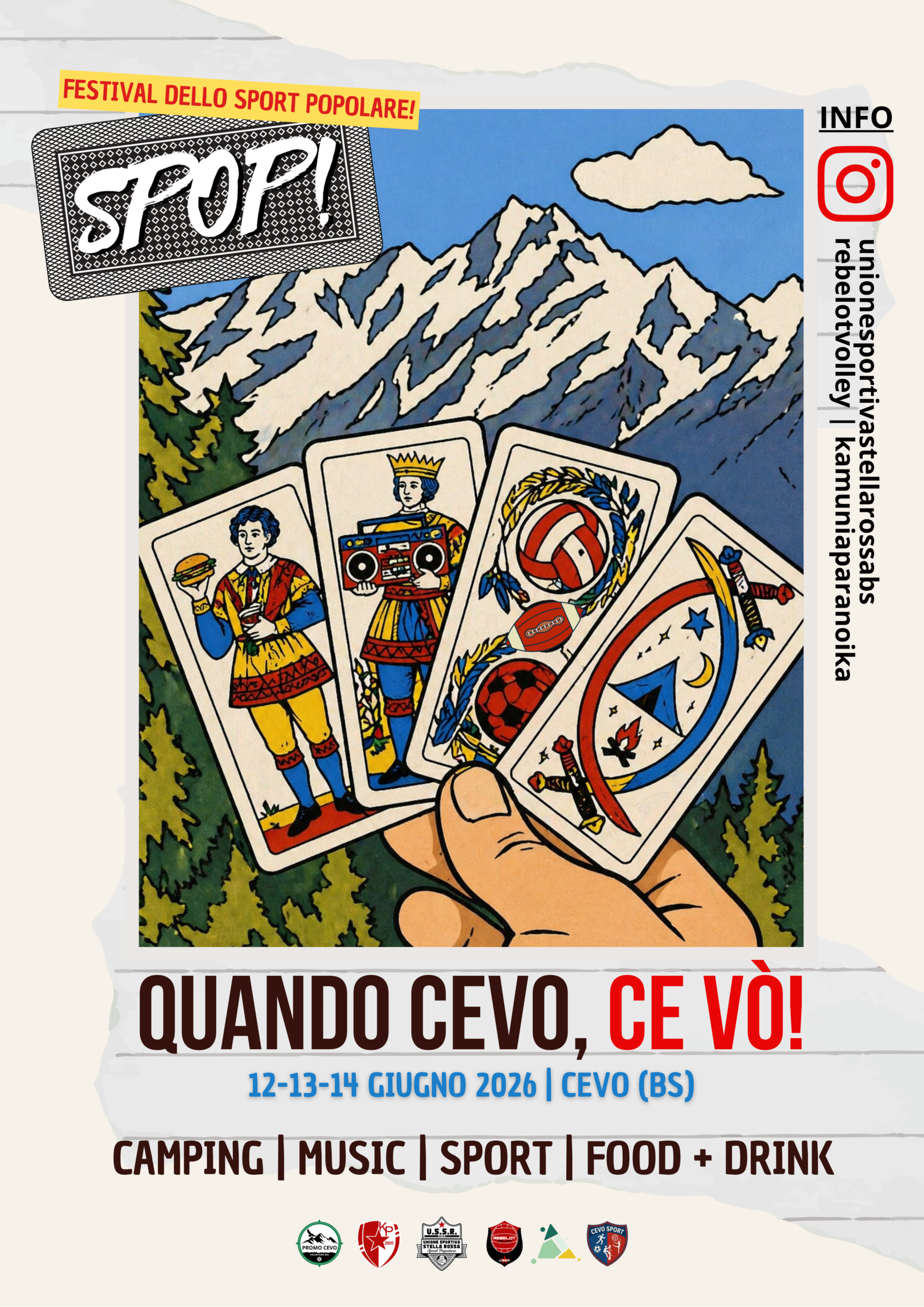 Locandina Spop: quando cevo, ce vò