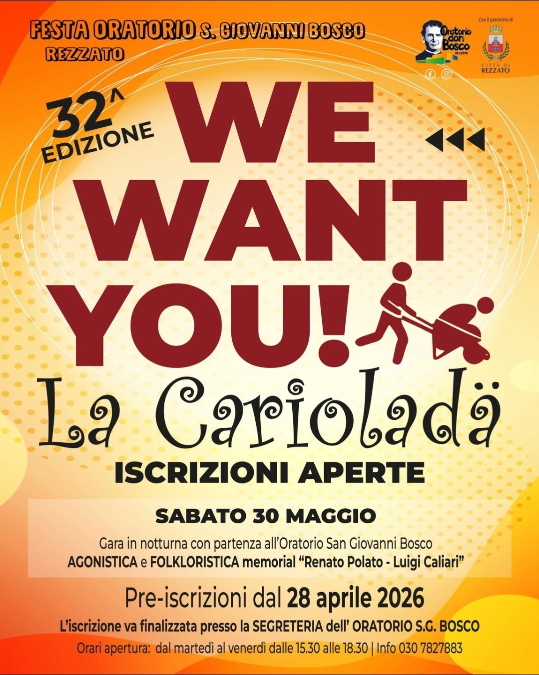 Locandina La Cariolada a Rezzato
