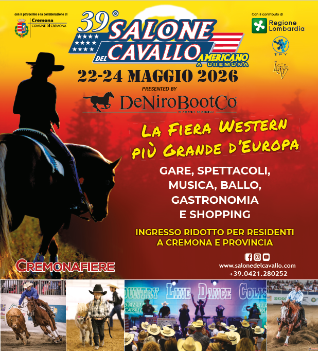 Locandina Salone del cavallo americano
