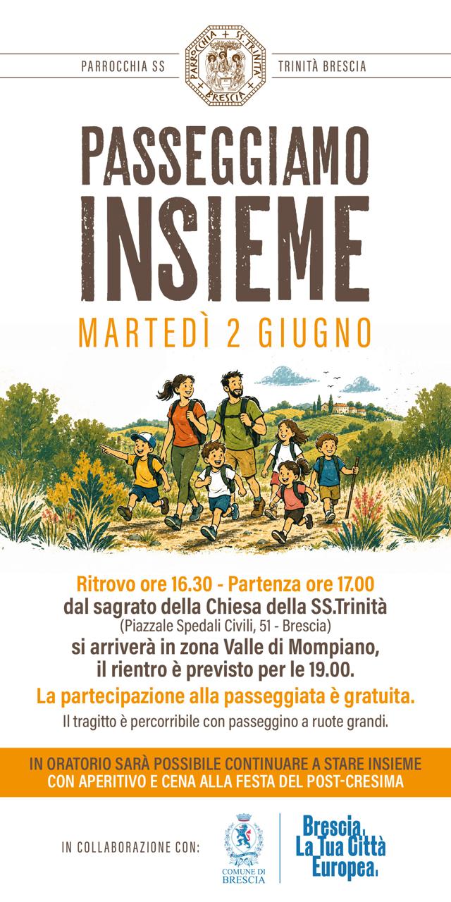 Locandina Passeggiamo insieme