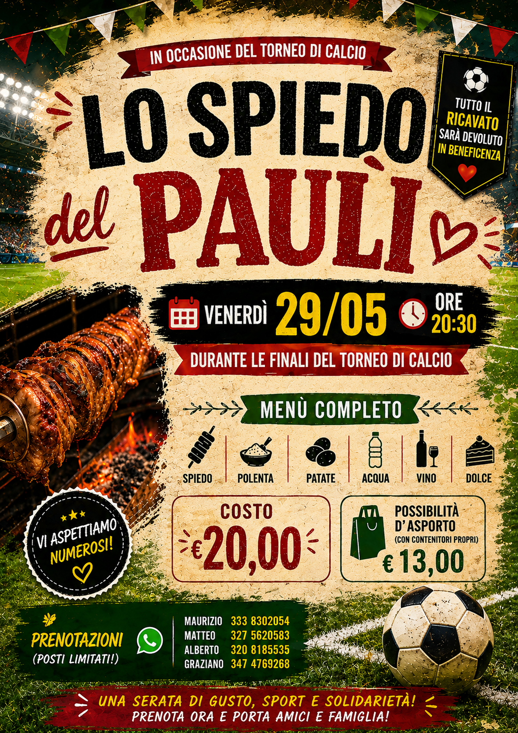 Locandina Lo spiedo del Paulì