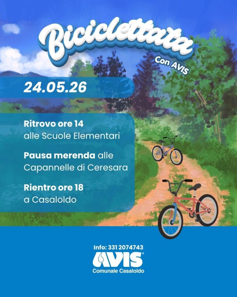 Locandina Biciclettata