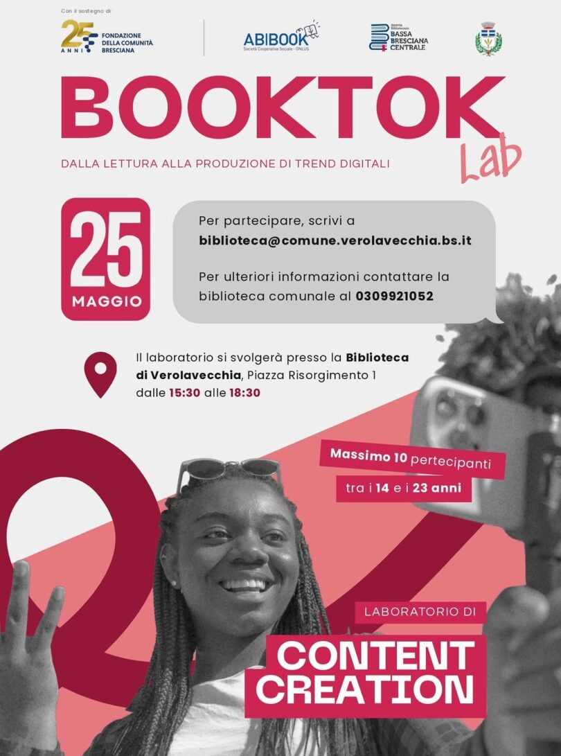 Locandina BookTok Lab