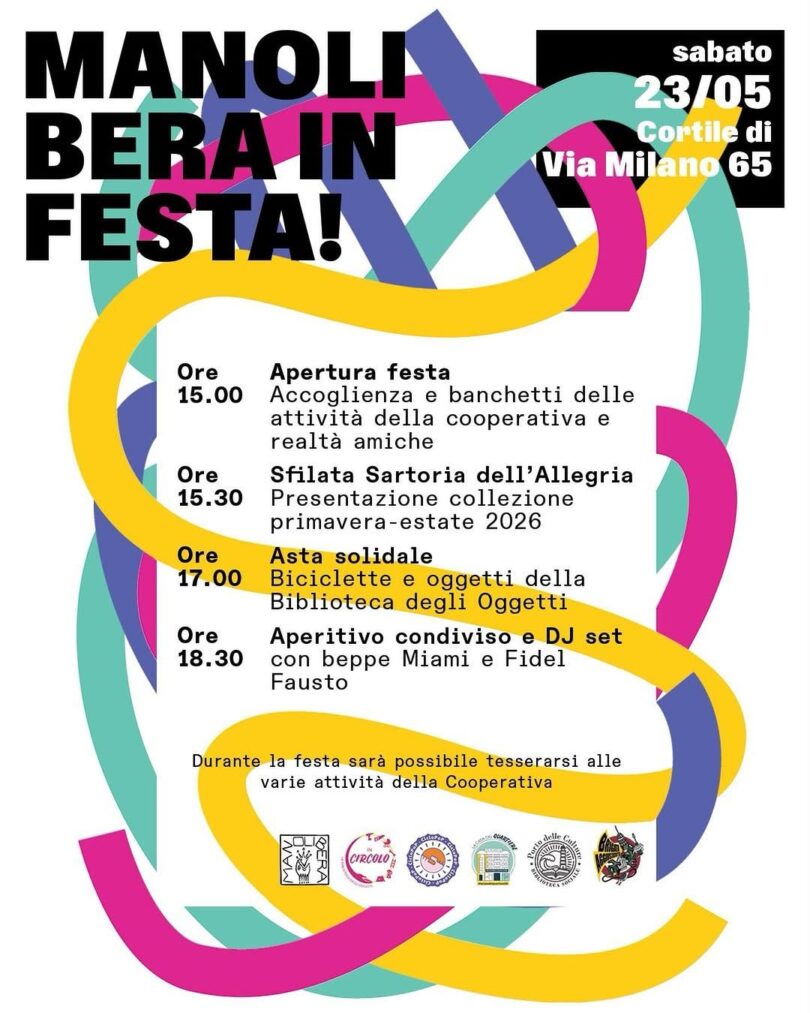 Locandina Manolibera in Festa