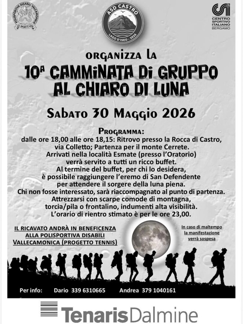 Locandina Camminata di Gruppo