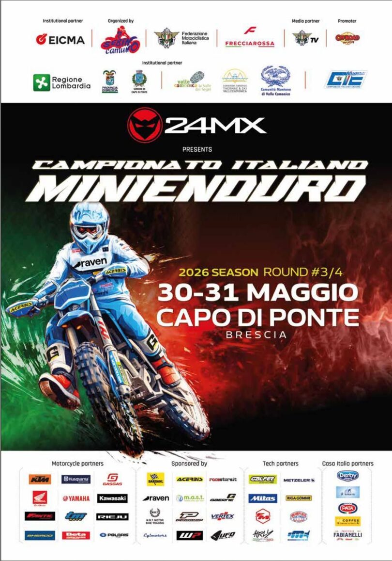 Locandina Campionato italiano Minienduro