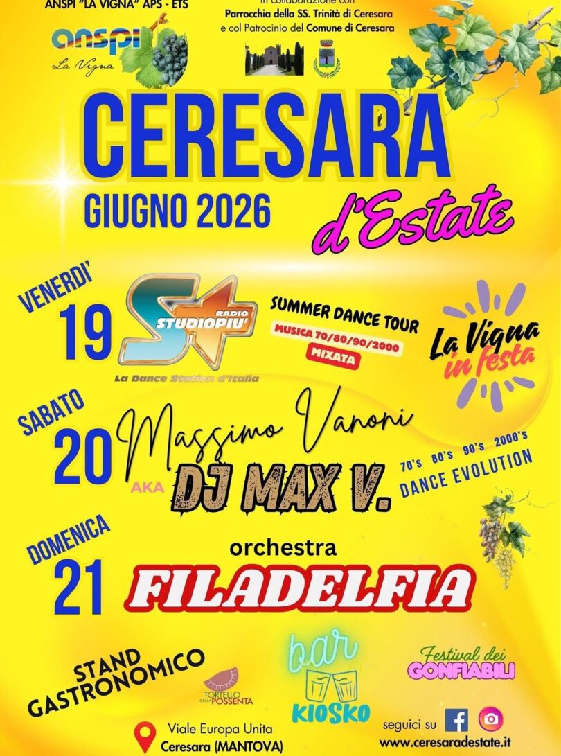 Locandina Ceresara d'estate
