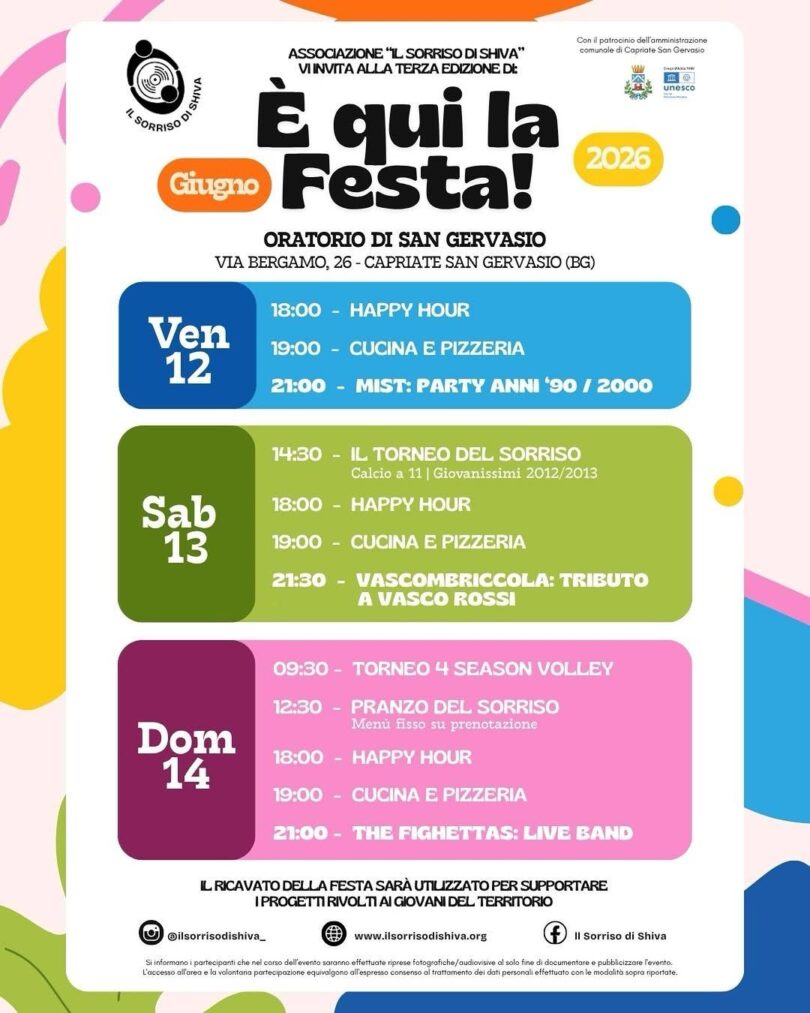 Locandina E' qui la festa!