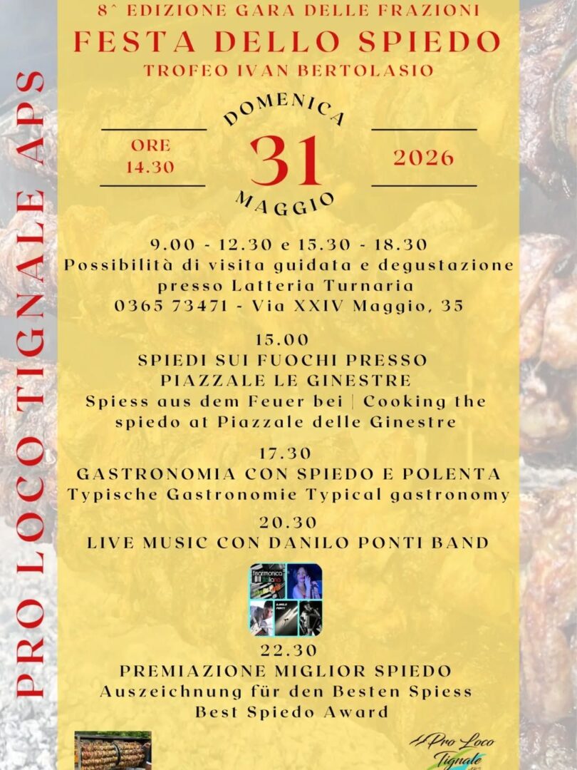 Locandina Festa dello spiedo