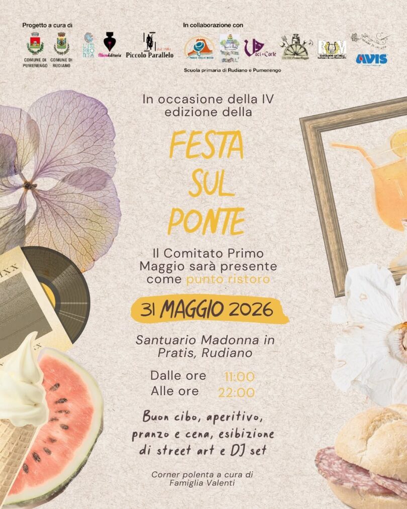 Locandina Festa sul ponte