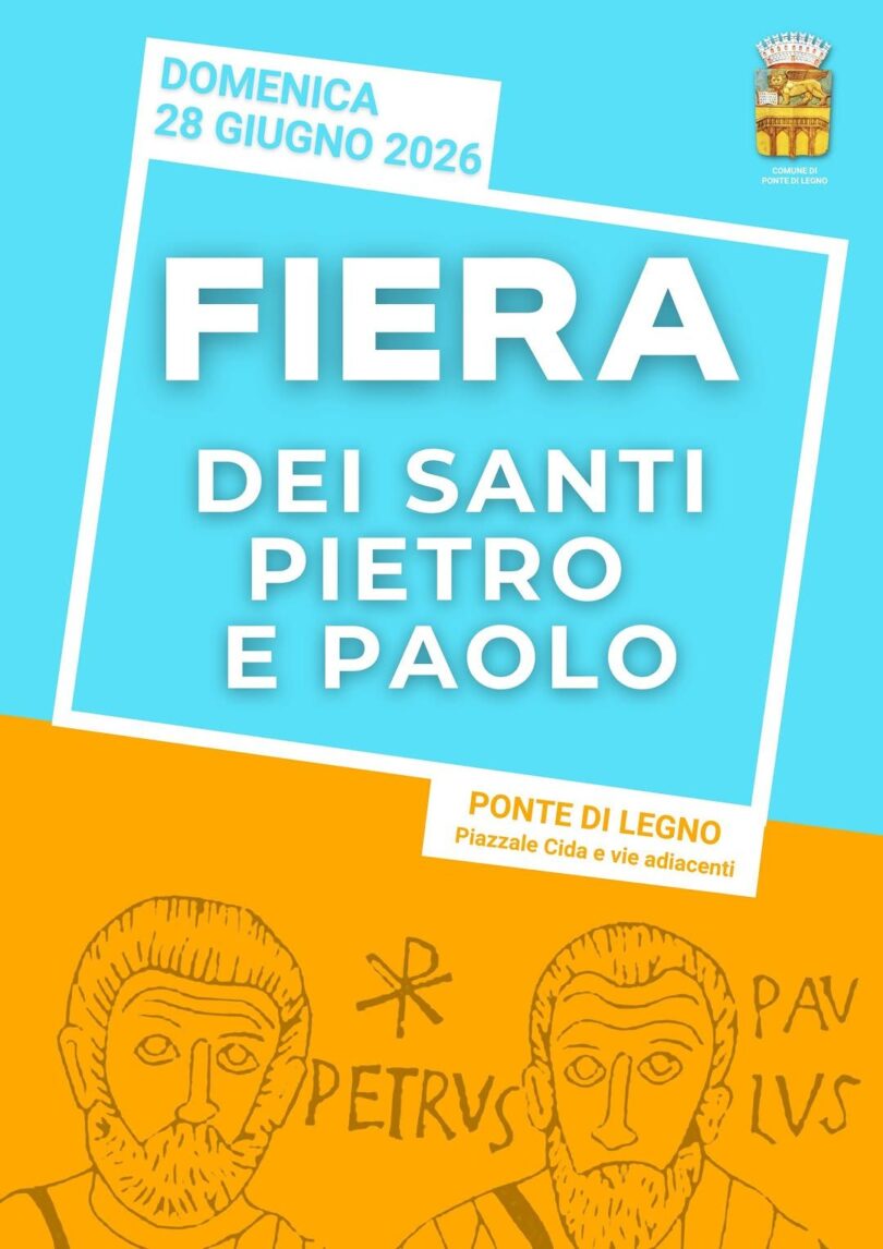 Locandina Fiera dei santi Pietro e Paolo