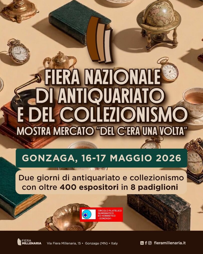 Locandina Fiera Nazionale di Antiquariato
