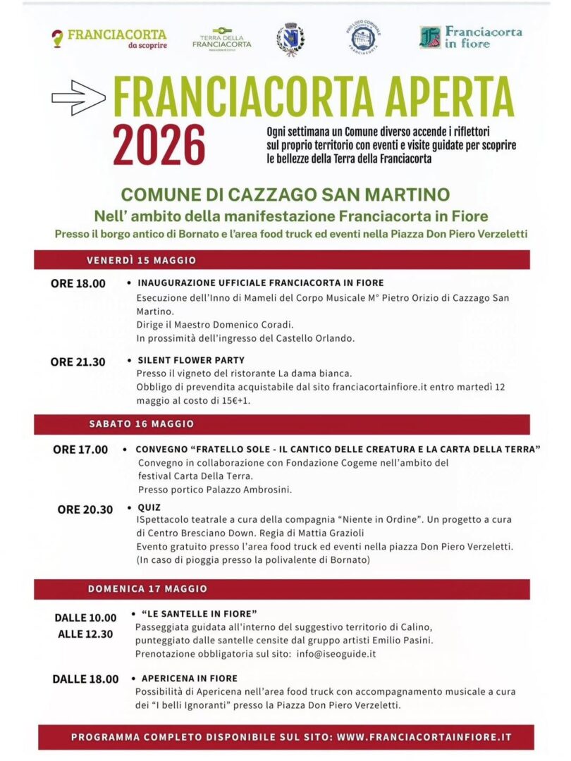 Locandina Franciacorta Aperta