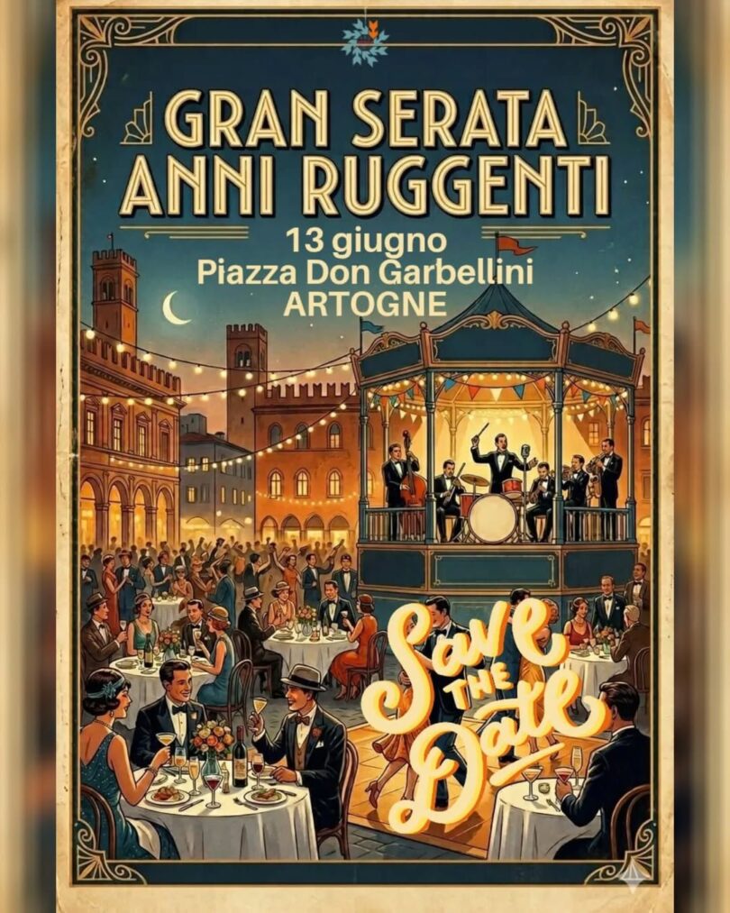 Locandina Gran serata anni ruggenti