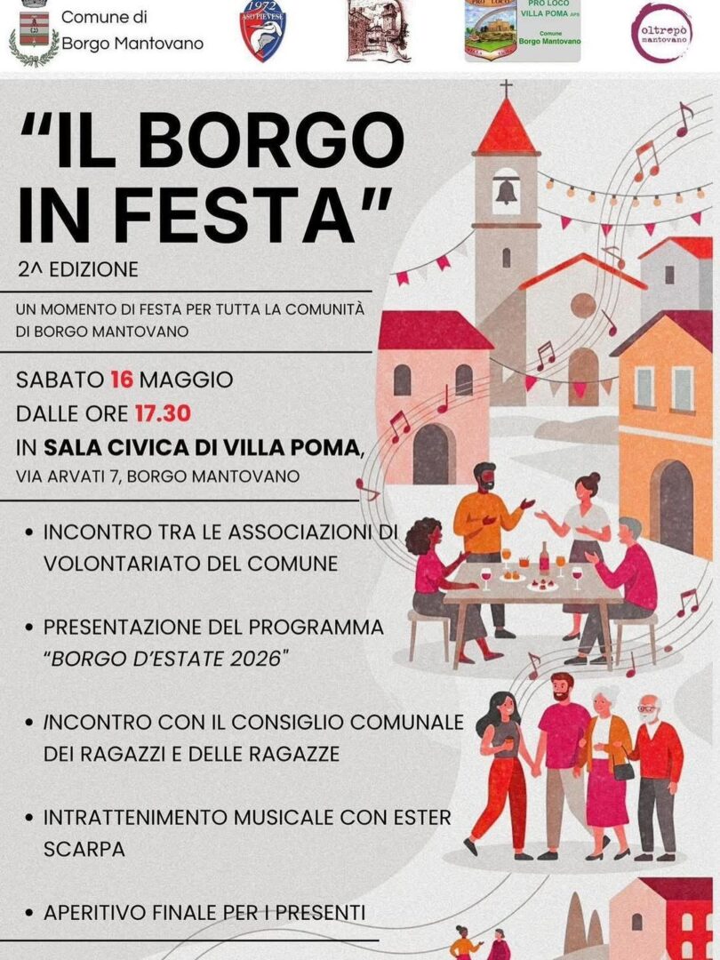 Locandina Il Borgo in Festa