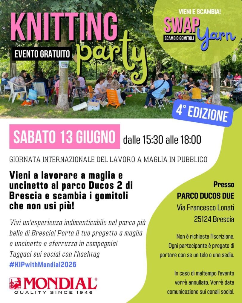 Locandina Knitting Party