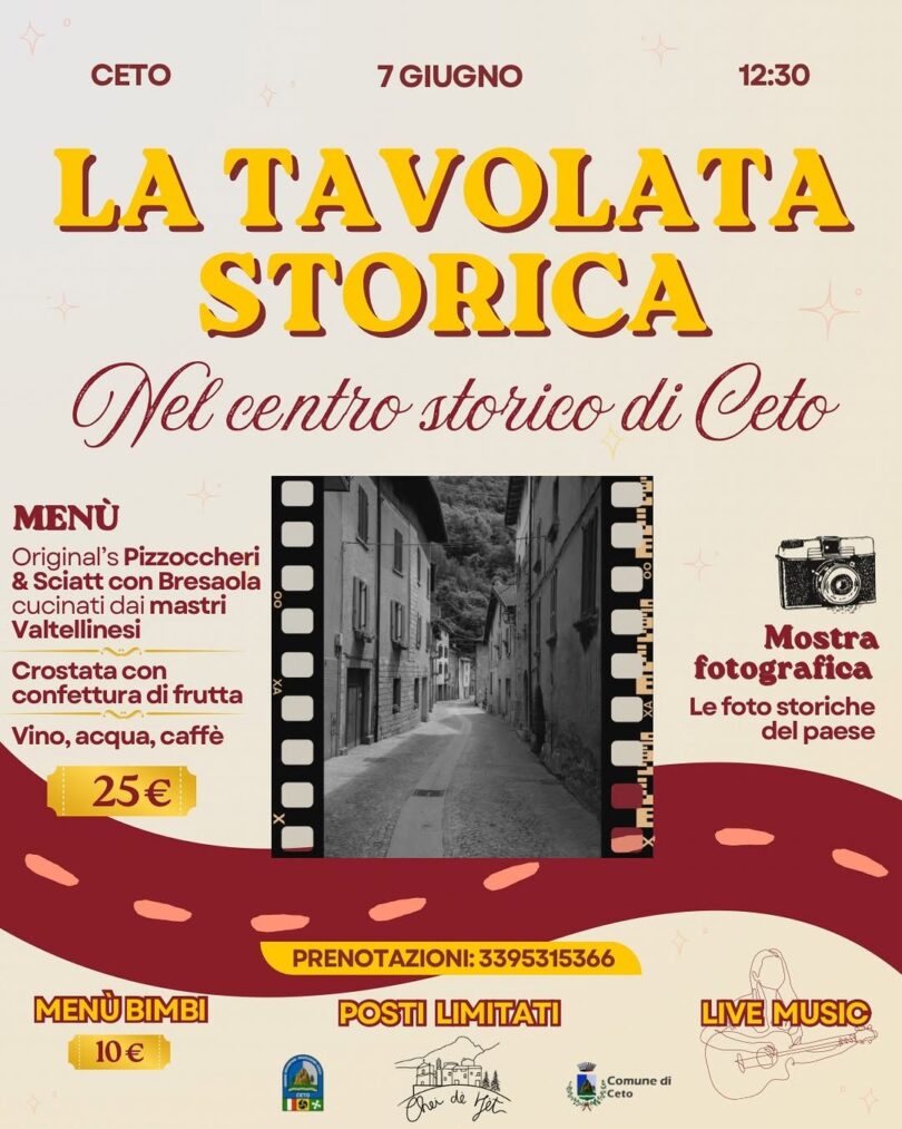 Locandina La tavolata storica
