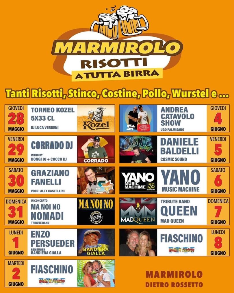 Locandina Marmirolo Risotti
