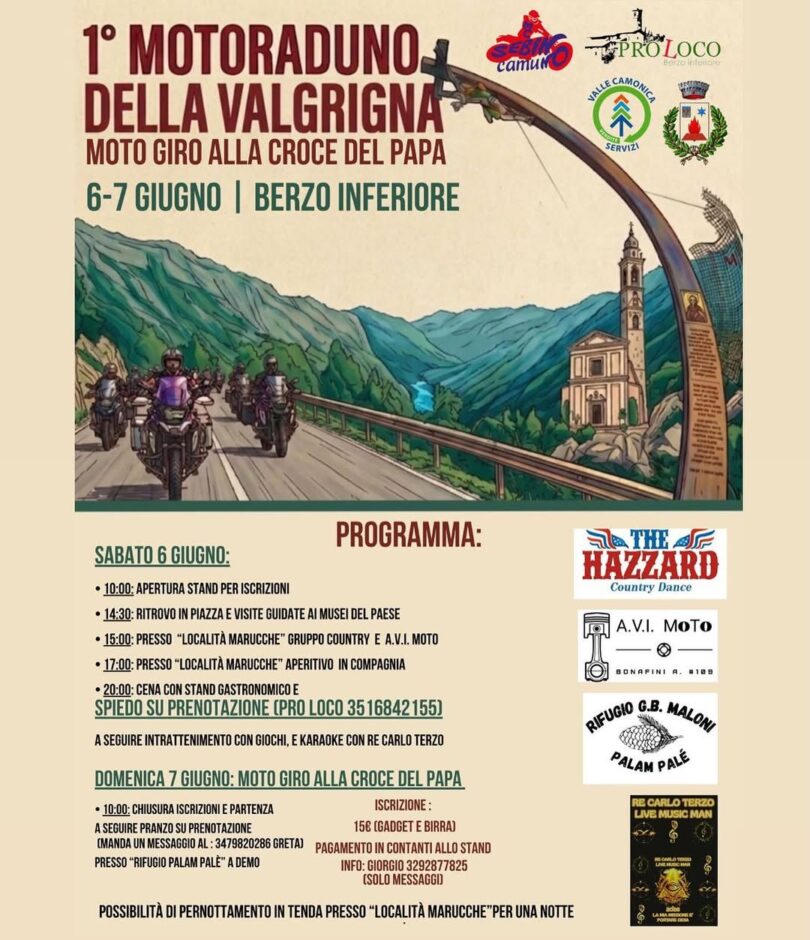 Locandina Motoraduno Della Valgrigna