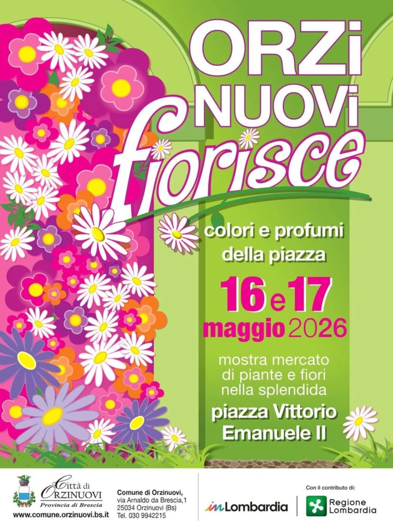 Locandina Orzinuovi Fiorisce