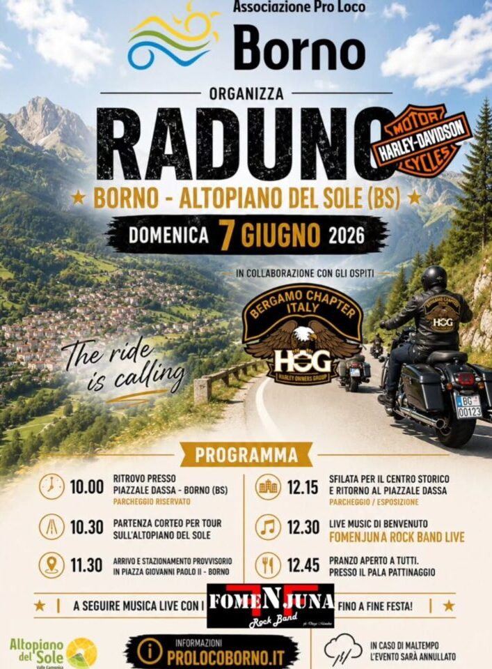 Locandina Raduno Harley-Davidson