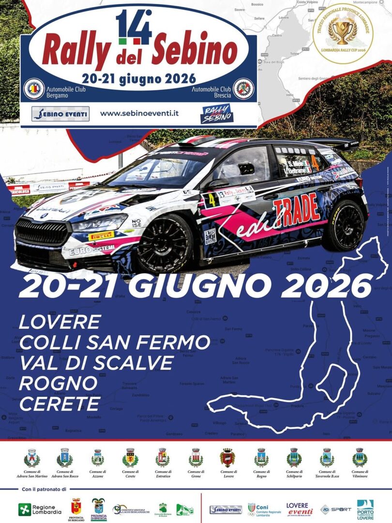 Locandina Rally del Sebino