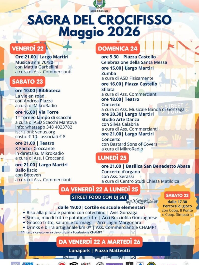 Locandina Sagra del crocifisso