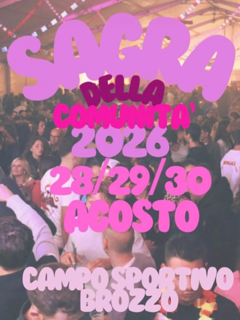 Locandina Sagra di Brozzo