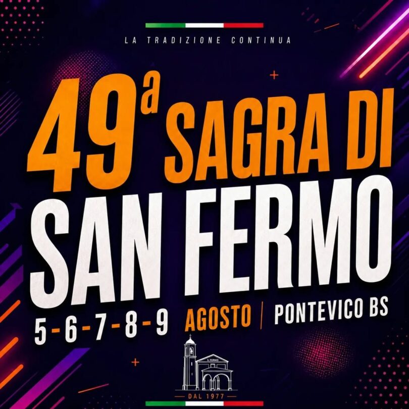 Locandina Sagra di San Fermo