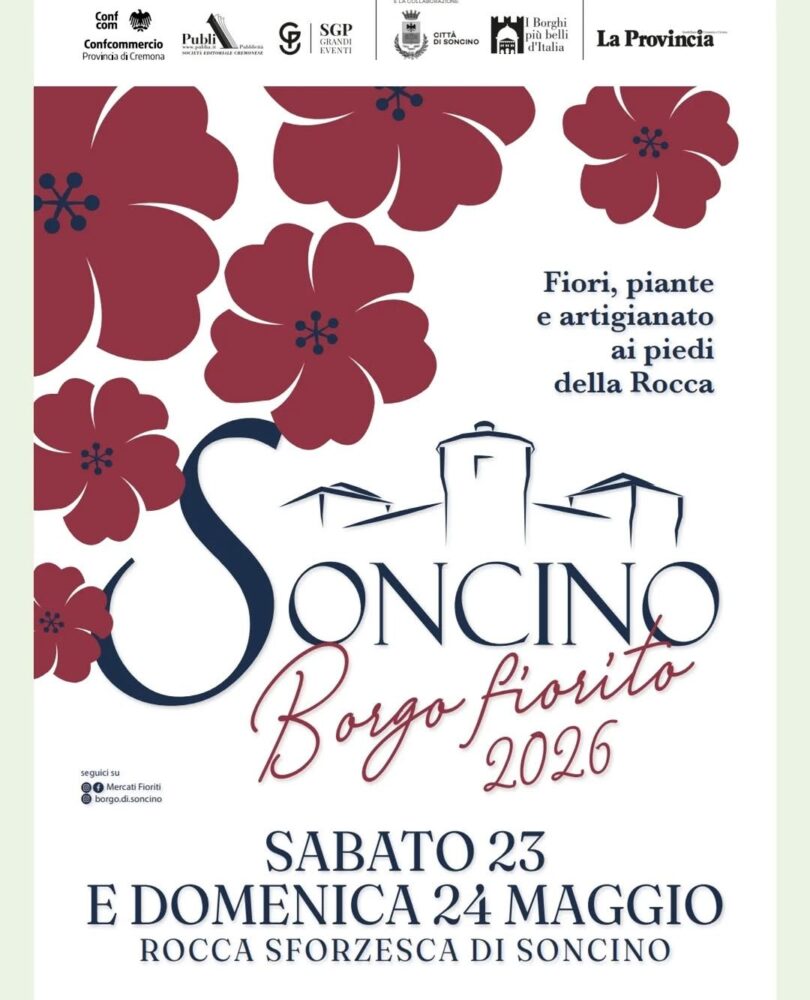 Locandina Soncino Borgo Fiorito