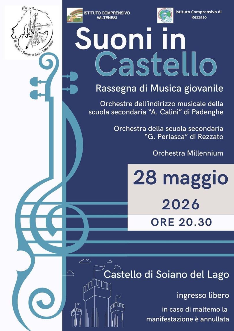 Locandina Suoni in castello