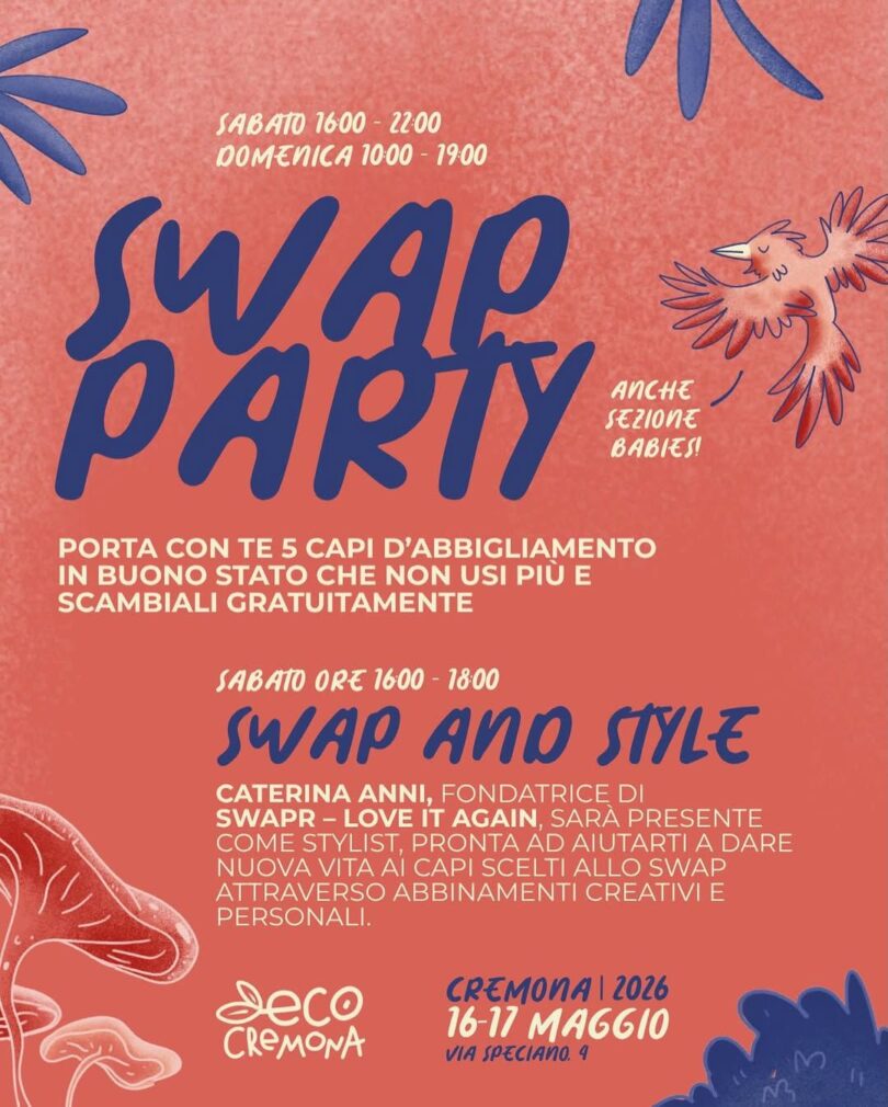Locandina Swap Party a Cremona