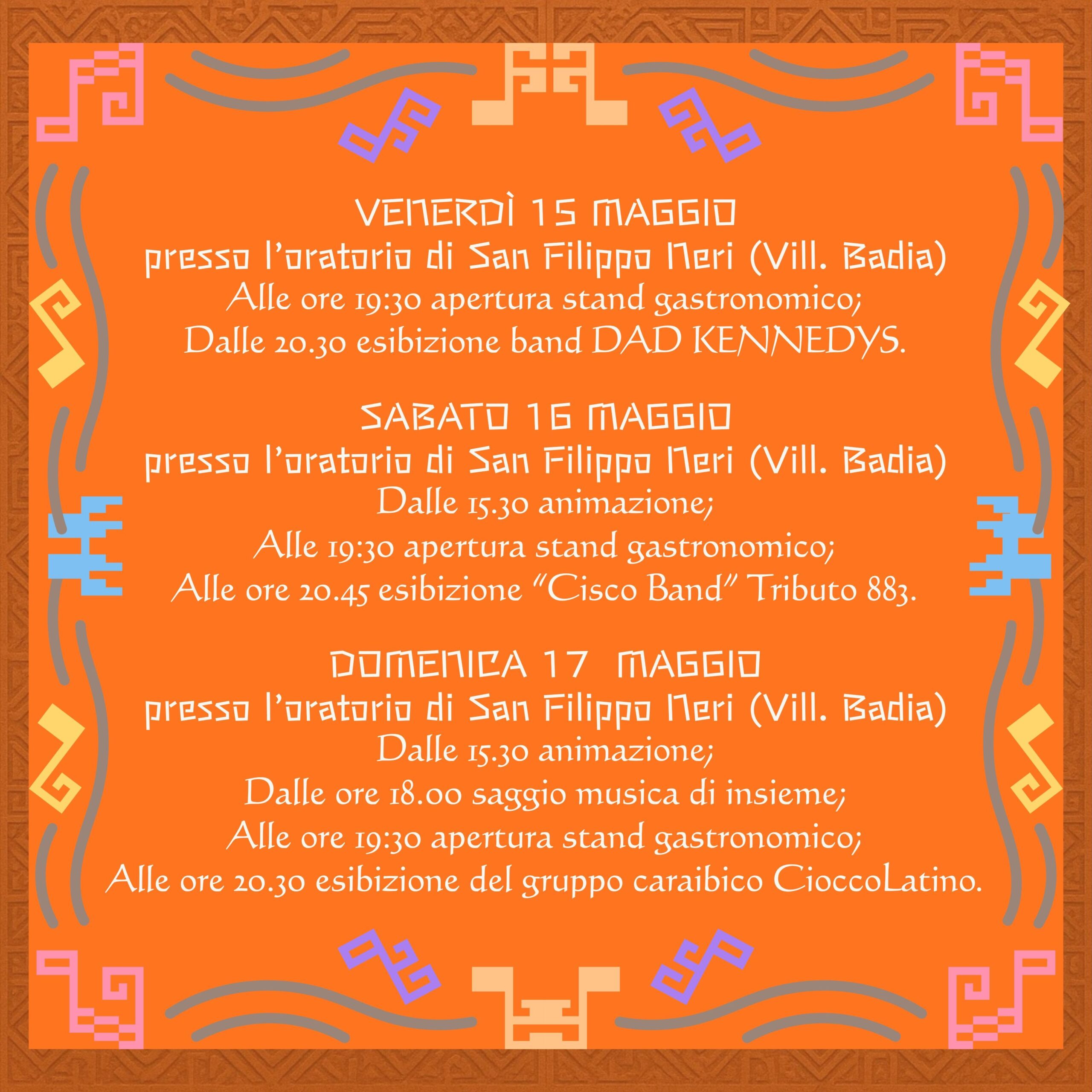 Locandina Villaggi musicali